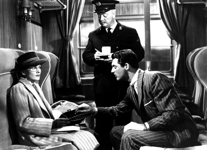Framed Print : SUSPICION, Joan Fontaine, Billy Bevan, Cary Grant, 1941