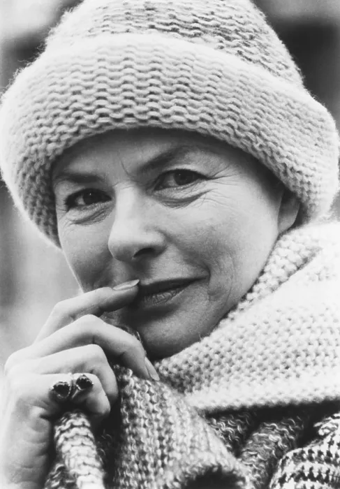 Framed Print : Swedish actress, Ingrid Bergman in October 1976. She was in her 43rd film, A MATTER OF TIME, with Liza Minnelli and Charles Boyer. (CSU_2015_7_327)