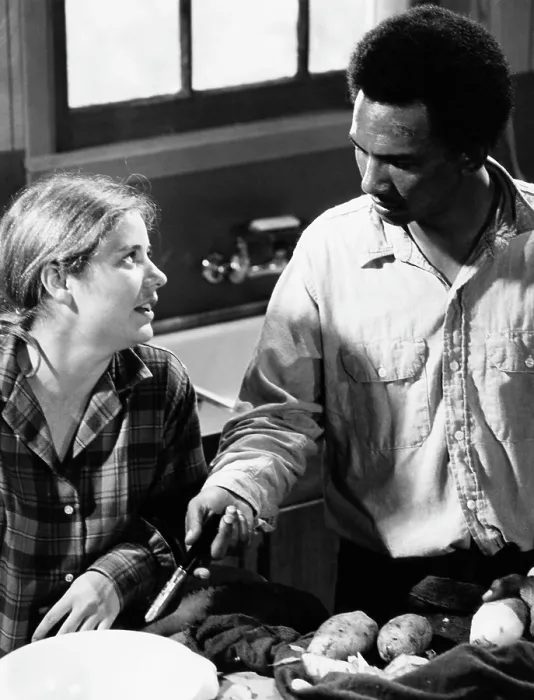Framed Print : MY SWEET CHARLIE, Patty Duke, Al Freeman, Jr. 1970