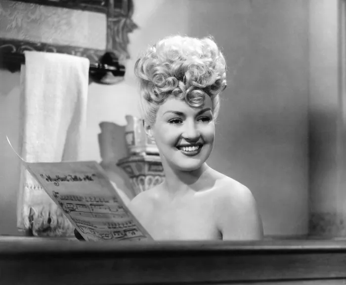 Framed Print : SWEET ROSIE O'GRADY, Betty Grable, 1943, TM & Copyright 20th Century Fox Film Corp. / courtesy Everett Collection Framed Print : SWEET ROSIE O'GRADY, Betty Grable, 1943, TM & Copyright 20th Century Fox Film Corp. / courtesy Everett Collection