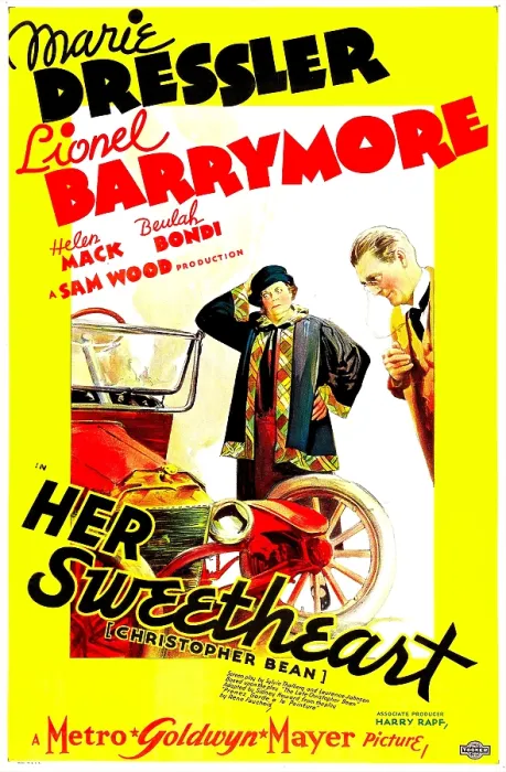 Framed Print : HER SWEETHEART, CHRISTOPHER BEAN (aka CHRISTOPHER BEAN), from left: Marie Dressler, Lionel Barrymore, 1933