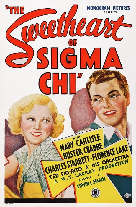 Framed Print : THE SWEETHEART OF SIGMA CHI, US poster art, from left: Mary Carlisle, Buster Crabbe, 1933 Framed Print : THE SWEETHEART OF SIGMA CHI, US poster art, from left: Mary Carlisle, Buster Crabbe, 1933
