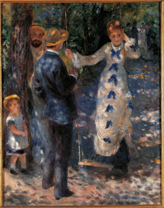 Framed Print : The Swing, by Pierre-Auguste Renoir, 1876, 19th Century, oil on canvas, cm 92 x 75 - France, Ile de France, Paris, Muse dOrsay, R.F. 2738. All Framed Print : The Swing, by Pierre-Auguste Renoir, 1876, 19th Century, oil on canvas, cm 92 x 75 - France, Ile de France, Paris, Muse dOrsay, R.F. 2738. All