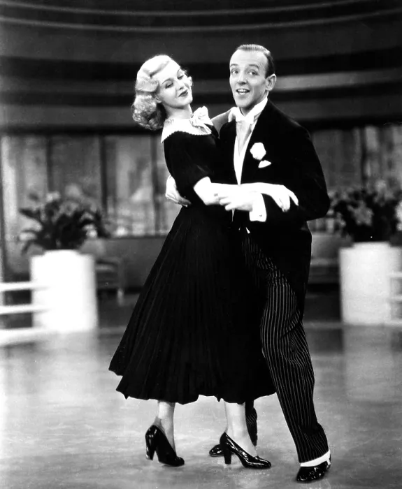 Framed Print : SWING TIME, Ginger Rogers, Fred Astaire, 1936