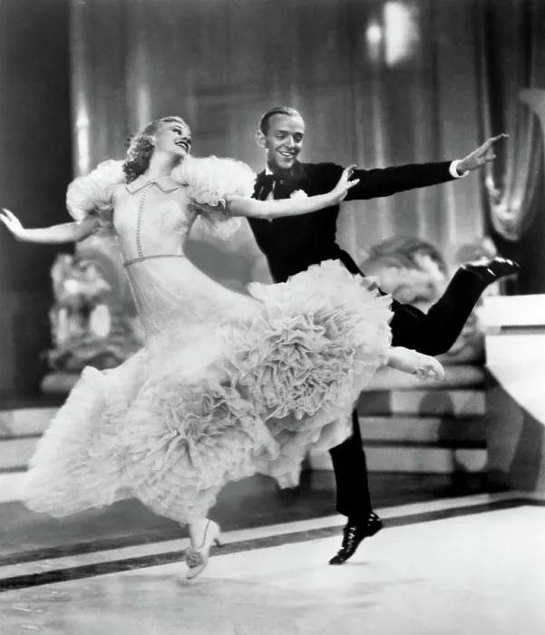 Framed Print : SWING TIME, Ginger Rogers, Fred Astaire, 1936