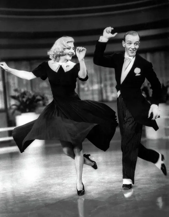 Framed Print : SWING TIME, Ginger Rogers, Fred Astaire, 1936