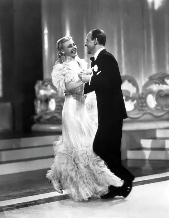 Framed Print : SWING TIME, Ginger Rogers, Fred Astaire, 1936