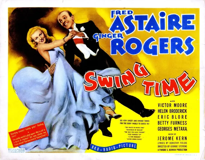 Framed Print : SWING TIME, from left, Ginger Rogers, Fred Astaire, 1936 Framed Print : SWING TIME, from left, Ginger Rogers, Fred Astaire, 1936