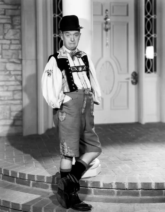 Framed Print : SWISS MISS, Stan Laurel, 1938