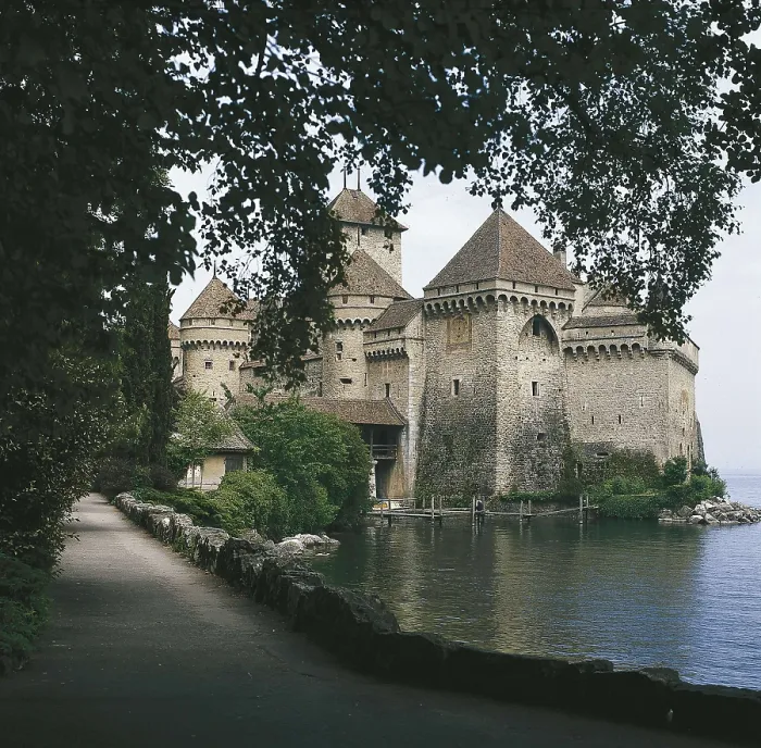 Framed Print : SWITZERLAND. Chillon Castle