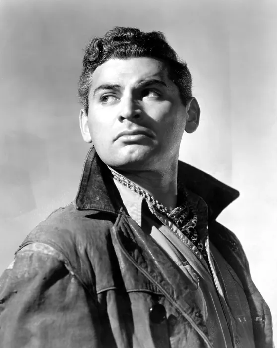 Framed Print : SWORD IN THE DESERT, Jeff Chandler, 1949