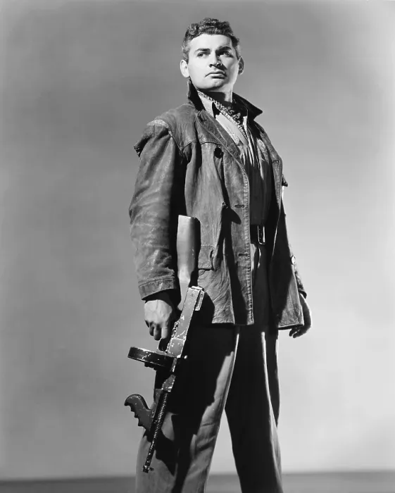 Framed Print : SWORD IN THE DESERT, Jeff Chandler, 1949