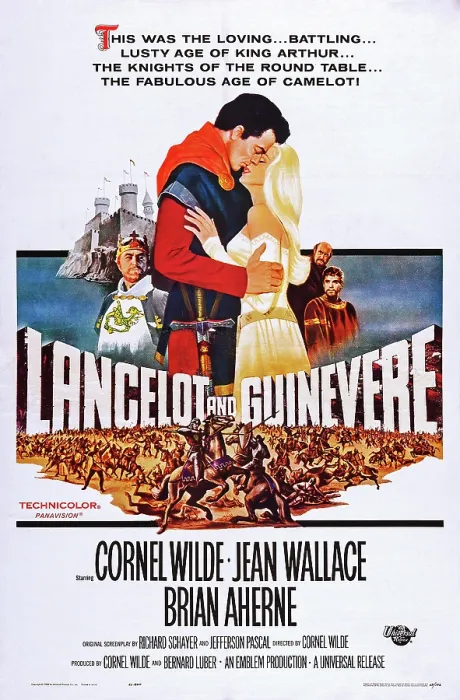 Framed Print : SWORD OF LANCELOT, (aka LANCELOT AND GUINEVERE), US poster art, center: Cornel Wilde, Jean Wallace, 1963 Framed Print : SWORD OF LANCELOT, (aka LANCELOT AND GUINEVERE), US poster art, center: Cornel Wilde, Jean Wallace, 1963