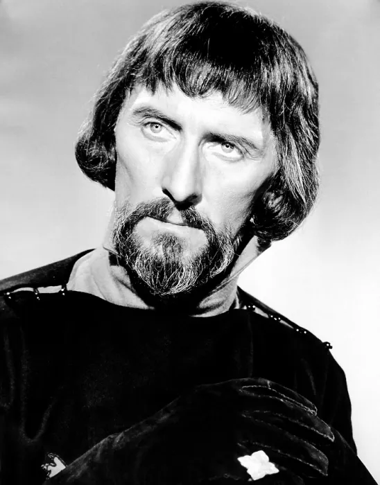 Framed Print : SWORD OF SHERWOOD FOREST, Peter Cushing, 1960
