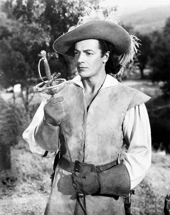 Framed Print : AT SWORD'S POINT, Cornel Wilde, 1952 Framed Print : AT SWORD'S POINT, Cornel Wilde, 1952