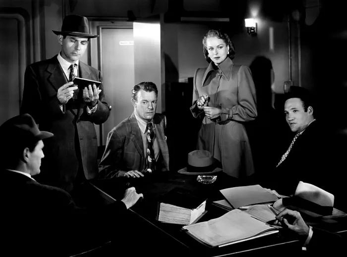 Framed Print : T-MEN, Charles McGraw, William Malten, Dennis O'Keffe, Jane Randolph, Jack Overman, 1947 Framed Print : T-MEN, Charles McGraw, William Malten, Dennis O'Keffe, Jane Randolph, Jack Overman, 1947