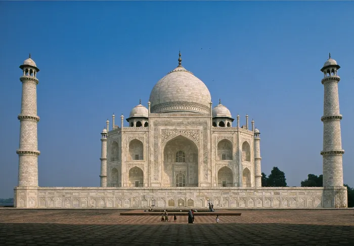 Framed Print : Taj Mahal, by Unknown Artist, 1632 - 1654, 17th Century, marble, - India, Uttar Pradesh, Agra, Agra, Taj Mahal
