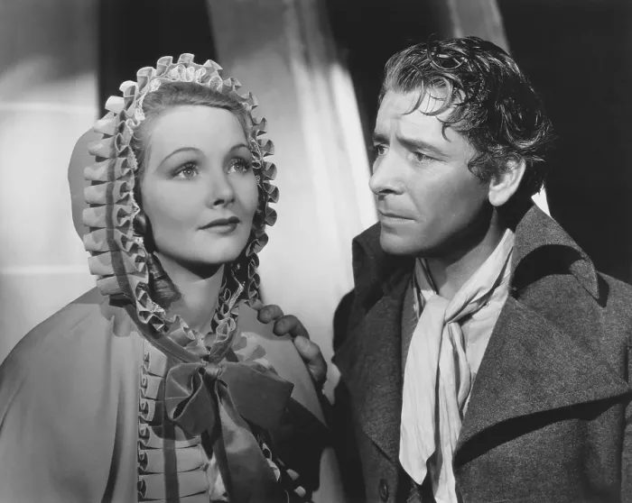 Framed Print : A TALE OF TWO CITIES, from left: Elizabeth Allan, Ronald Colman, 1935