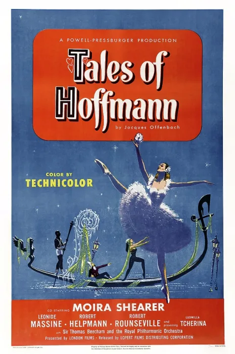 Framed Print : THE TALES OF HOFFMANN, poster art, 1951 Framed Print : THE TALES OF HOFFMANN, poster art, 1951