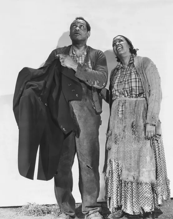 Framed Print : TALES OF MANHATTAN, from left: Paul Robson, Ethel Waters, 1942, TM & Copyright 20th Century Fox Film Corp. / courtesy Everett Collection