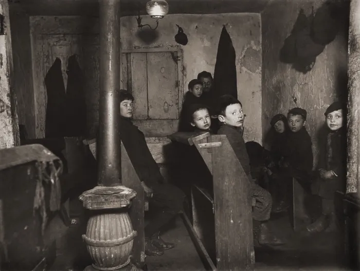 Framed Print : Talmud School in a Hester Street Tenement, New York City, 1888-95, by Jacob Riis Framed Print : Talmud School in a Hester Street Tenement, New York City, 1888-95, by Jacob Riis