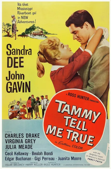 Framed Print : TAMMY TELL ME TRUE, US poster art, from left: Sandra Dee, John Gavin, 1961