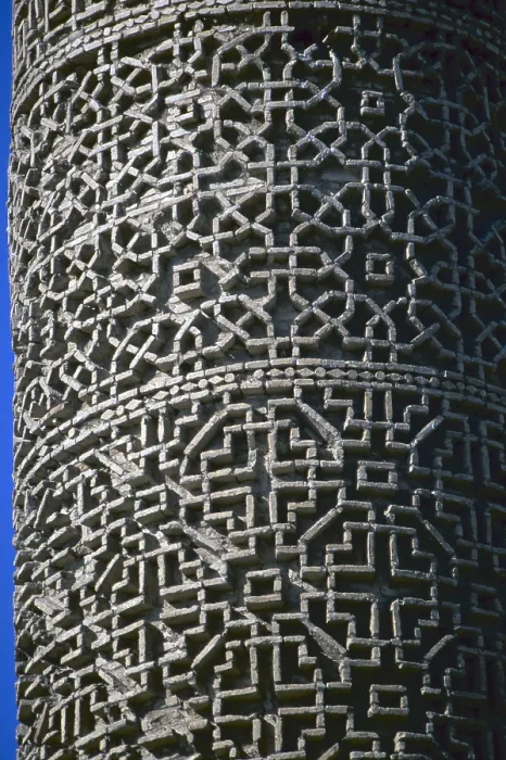 Framed Print : Tarik Khana Minaret, 1028, 11th Century, brickwork - Detail Framed Print : Tarik Khana Minaret, 1028, 11th Century, brickwork - Detail