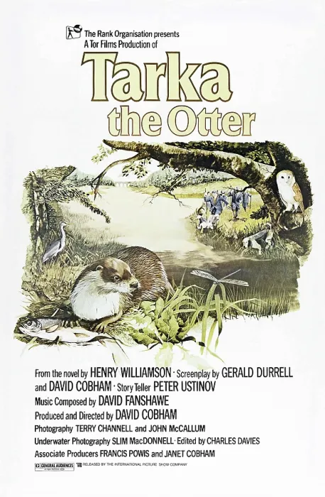Framed Print : TARKA THE OTTER, US poster, 1979, Rank Film Distributors / courtesy Everett Collection