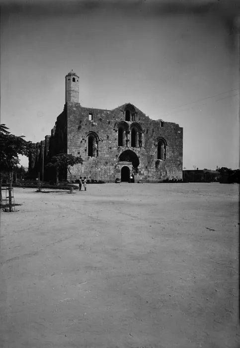 Framed Print : Tartous, the Crusader cathedral, exterior, Syria, circa 1936