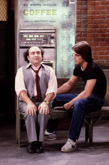 Framed Print : TAXI, Danny DeVito, Tony Danza, 1978-1983