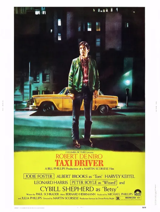 Framed Print : TAXI DRIVER, Robert De Niro, 1976
