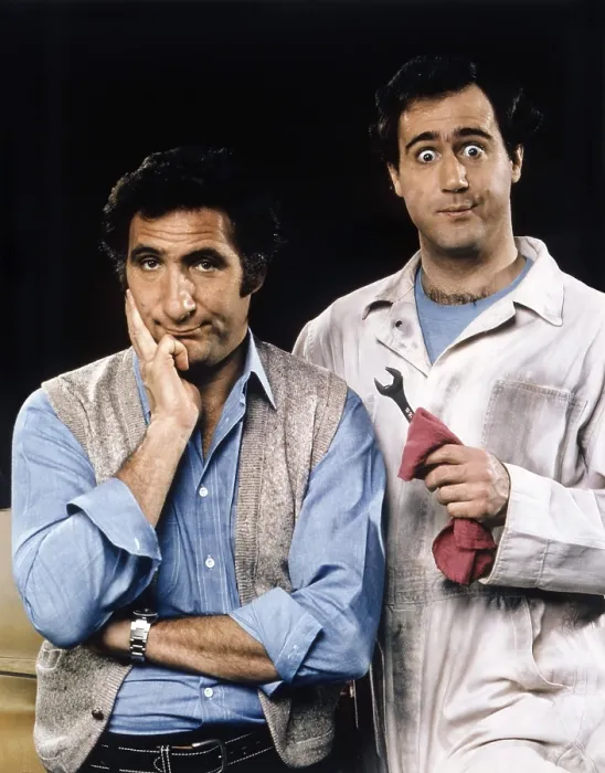 Framed Print : TAXI, Judd Hirsch, Andy Kaufman, 1978-83 Framed Print : TAXI, Judd Hirsch, Andy Kaufman, 1978-83