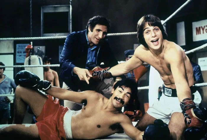 Framed Print : TAXI, left: Judd Hirsch, right: Tony Danza, 1978-83 Framed Print : TAXI, left: Judd Hirsch, right: Tony Danza, 1978-83