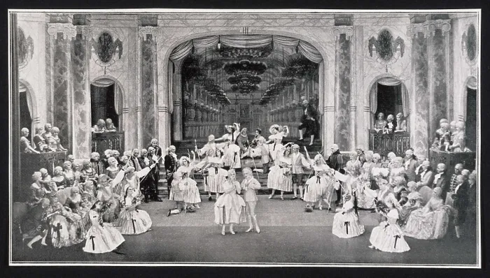 Framed Print : TCHAIKOVSKY, Pyotr Ilych (1840-1893). Performance of 'The Queen of Spades' opera at the theatre Le Chatelet in Paris (24th June 1933)