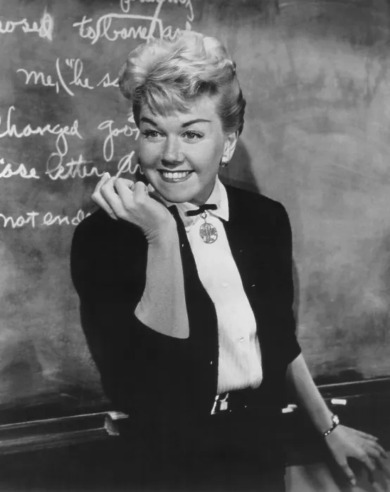 Framed Print : TEACHER'S PET, Doris Day, 1958