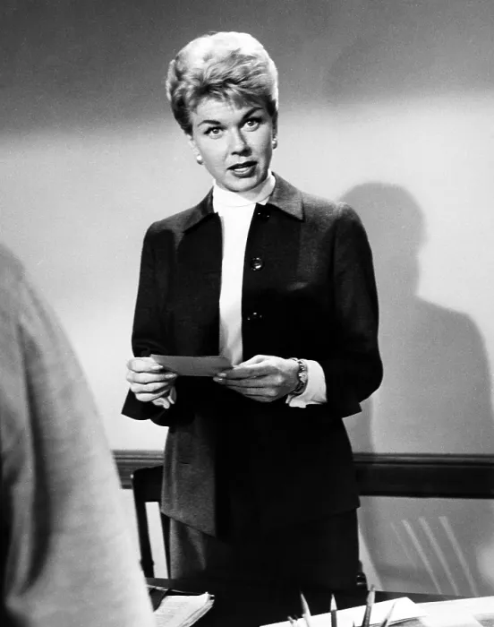 Framed Print : TEACHER'S PET, Doris Day, 1958 Framed Print : TEACHER'S PET, Doris Day, 1958