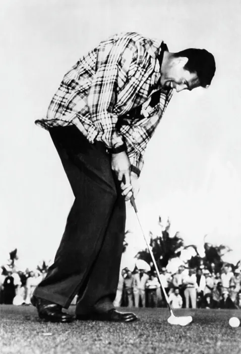 Framed Print : Ted Williams of the Boston Red Sox works on his short game during a Cancer Fund golf Tournament Framed Print : Ted Williams of the Boston Red Sox works on his short game during a Cancer Fund golf Tournament