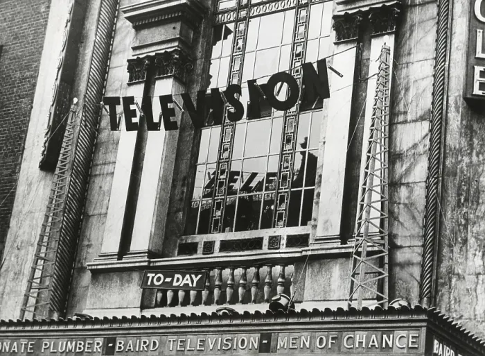 Framed Print : Television was shown for the first time in England, June 1932. The demonstration showed the Epson Derby at the Metropole Cinema