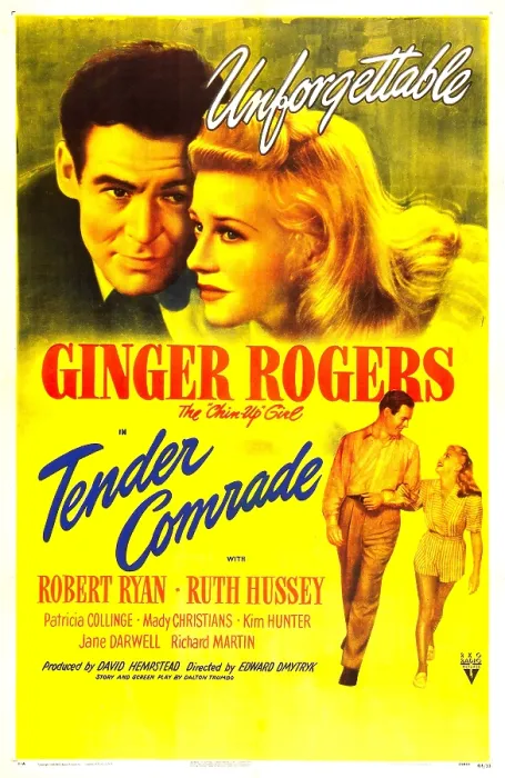 Framed Print : TENDER COMRADE, US poster, Robert Ryan, Ginger Rogers, 1943 Framed Print : TENDER COMRADE, US poster, Robert Ryan, Ginger Rogers, 1943