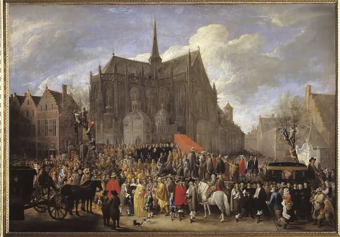 Framed Print : TENIERS II, David, 'the Younger' (1610-1690). Bird-shooting at Brussels. 1652. Flemish art. Oil on canvas. AUSTRIA. Vienna