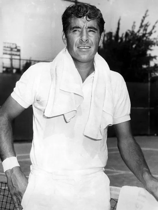 Framed Print : Tennis player Pancho Gonzales ca. 1962. Courtesy: CSU Archives / Everett Collection