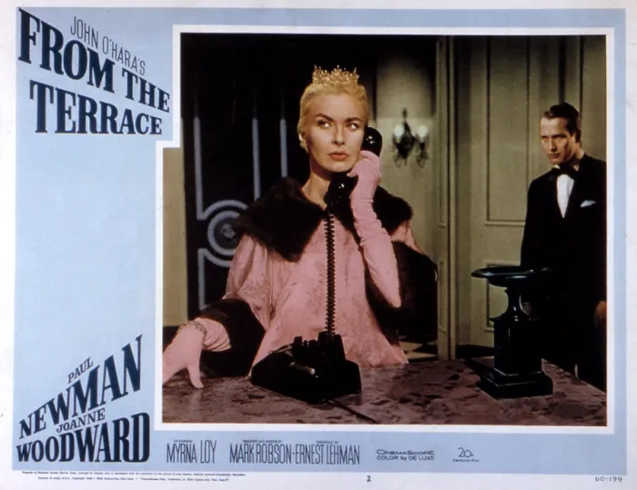 Framed Print : FROM THE TERRACE, Joanne Woodward, Paul Newman, 1960. TM and Copyright (c) 20th Century Fox Film Corp. All rights reserved. Courtesy: Everett Collection