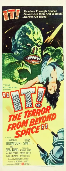 Framed Print : IT THE TERROR FROM BEYOND SPACE, poster art, 1958