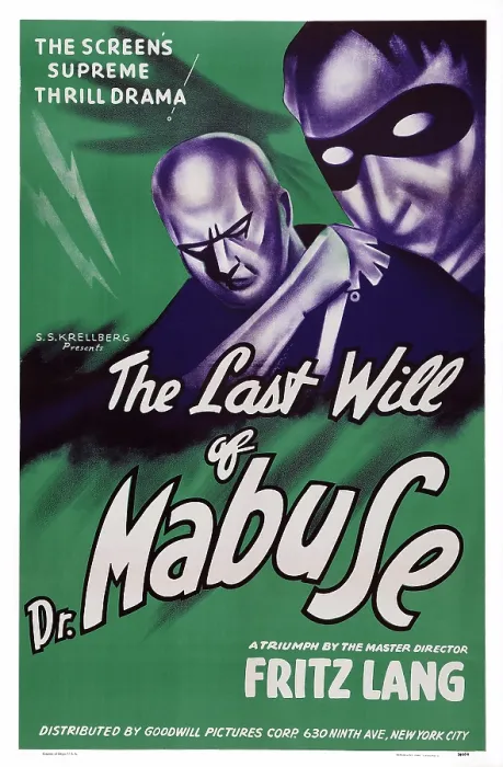 Framed Print : THE TESTAMENT OF DR. MABUSE, (aka DAS TESTAMENT DES DR. MABUSE), 1933