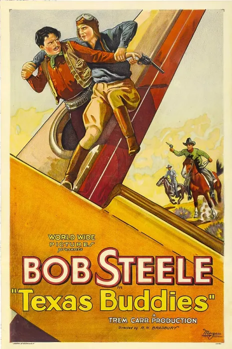 Framed Print : TEXAS BUDDIES, Bob Steele, 1932