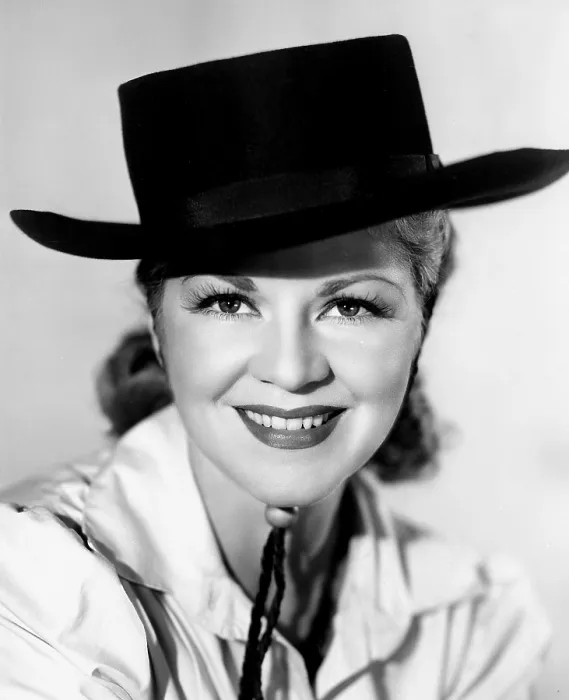 Framed Print : TEXAS, Claire Trevor, 1941
