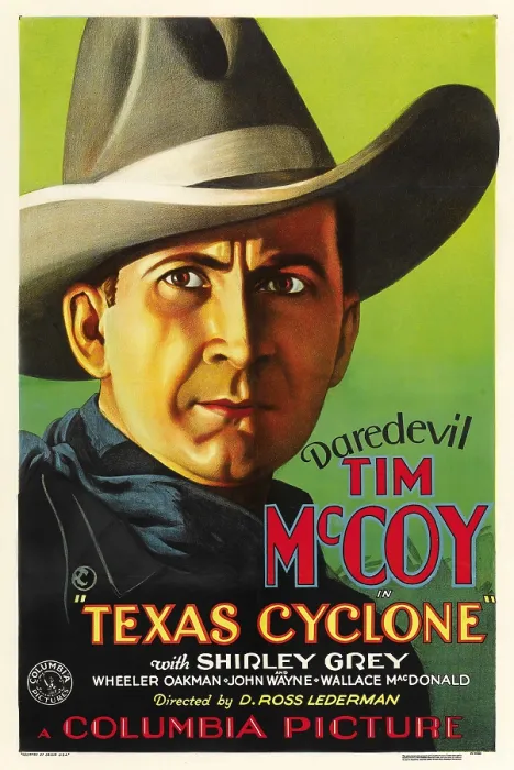 Framed Print : TEXAS CYCLONE, Tim McCoy, 1932
