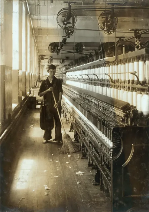 Framed Print : A textile mill worker, King Philip spinning room, sweeper and cleaner Adelaid Levesque, Fall River, Massachusetts, photograph by Lewis Wickes Hine, June 21, 1916 Framed Print : A textile mill worker, King Philip spinning room, sweeper and cleaner Adelaid Levesque, Fall River, Massachusetts, photograph by Lewis Wickes Hine, June 21, 1916