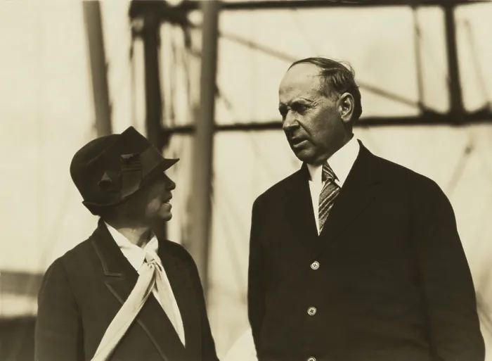 Framed Print : Thaddeus Horatius Caraway, Senator from Arkansas, and his wife and future Senator, Hattie Wyatt Caraway. 1926