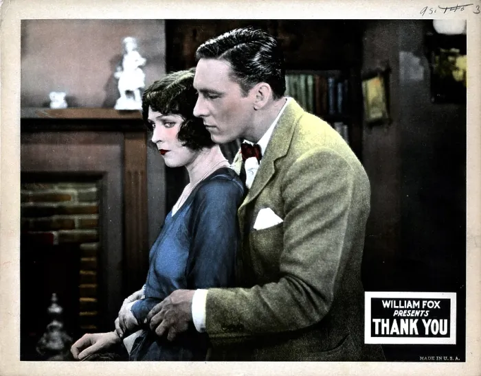 Framed Print : THANK YOU, from left, Jacqueline Logan, George O'Brien, 1925, TM & Copyright 20th Century Fox Film Corp. / courtesy Everett Collection